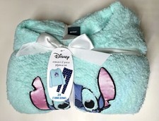 NWT Disney Stitch 2 Piece Plush Pajamas Plus Size 2X 18W-20W Fast Ship 