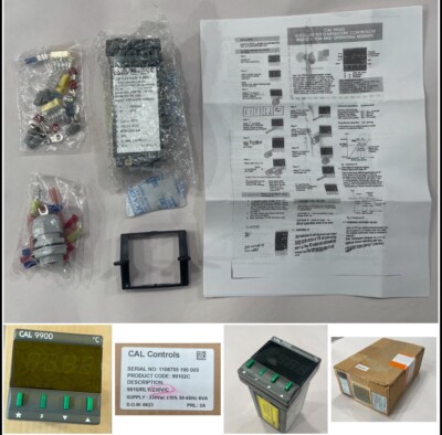 NEW CAL CONTROLS 99102C TEMPERATURE CONTROLLER CAL 9900  230 vac 1108755 190 005