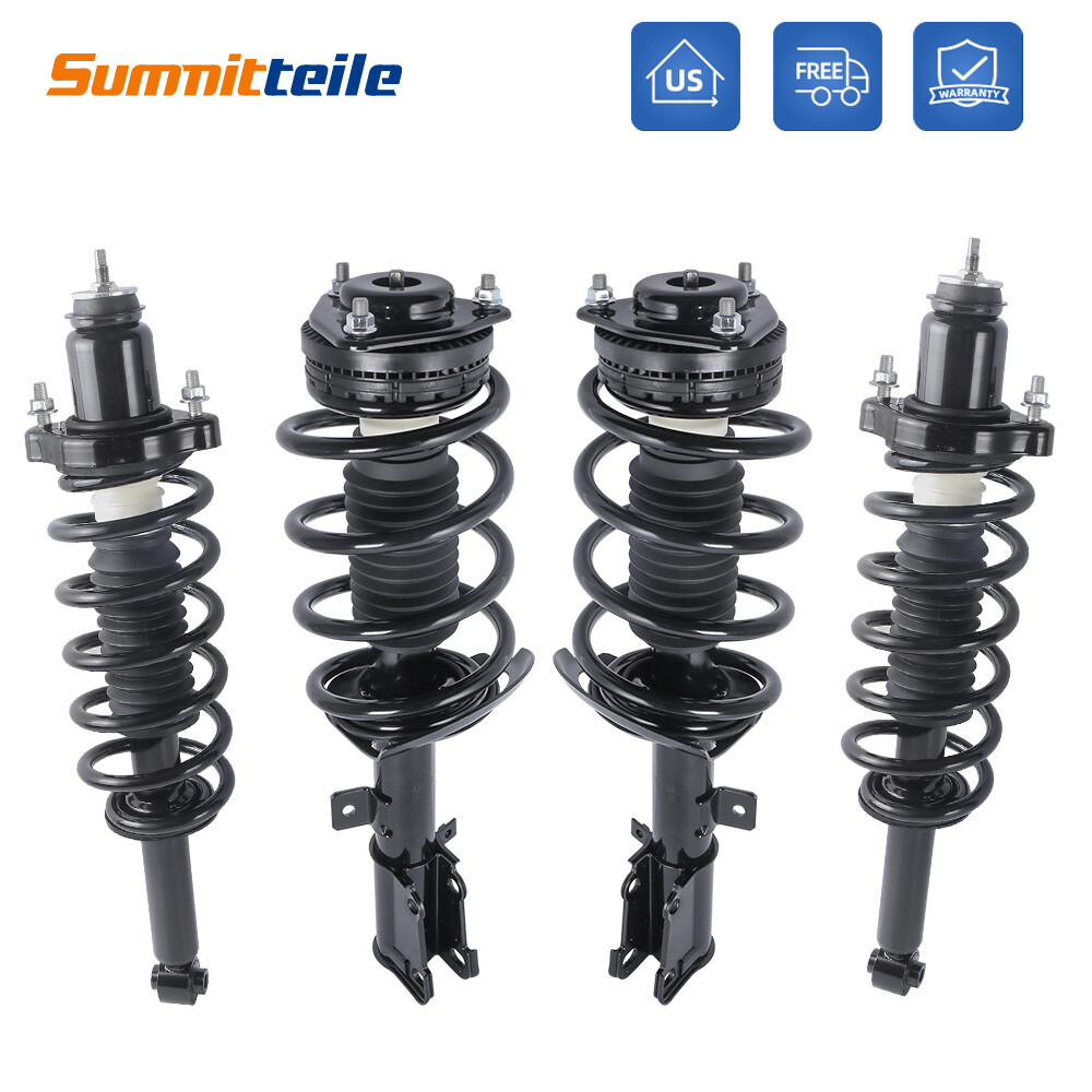 Set(4) Front Rear Complete Struts Shocks Springs For 2008-2014 Dodge Avenger FWD