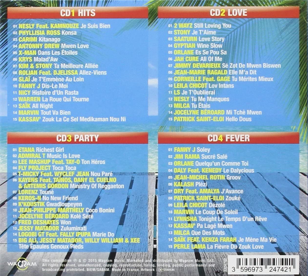 Various Artists Zouk Connections (CD) 3596973247421 eBay