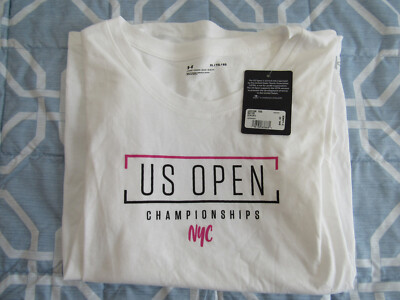 UNDER ARMOUR NYC US OPEN CHAMPIONSHIPS WOMENS SHIRT XL NEW W/ TAGS