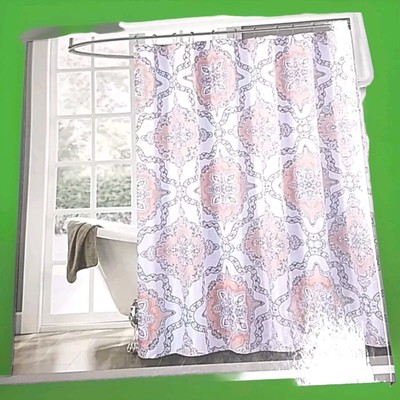 Printed Shower Curtain 70x72 Classic Colorful Styles 100% Polyester 