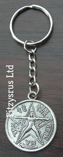 ma ton te tra gram Keyring Pentacle 