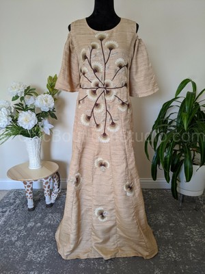 silk jute sundress