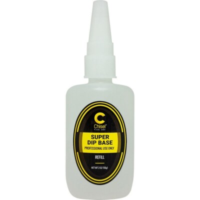 Chisel Super Dip Base for dipping powder (No activator need) - Refill size 2oz