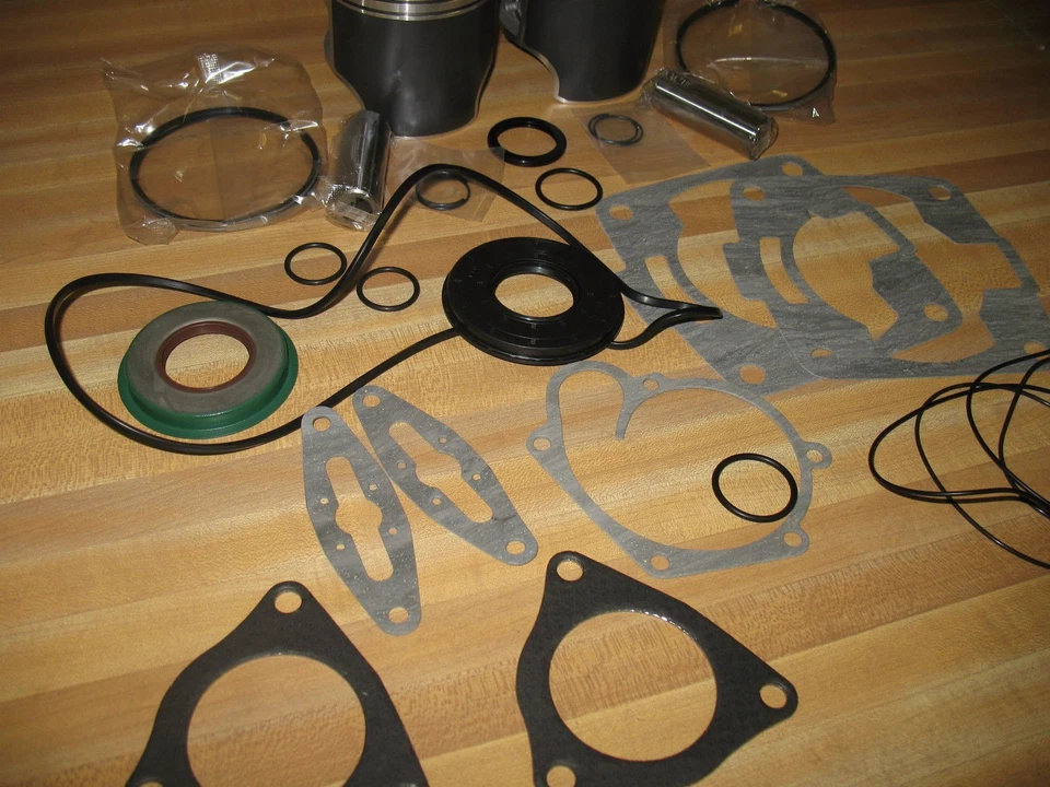 KIT RECONSTRUCCIÓN MOTOR PISTÓN POLARIS 700 81MM STD 1997-2004 97-04 RMK SWITCHBACK XC Foto 4 de 4