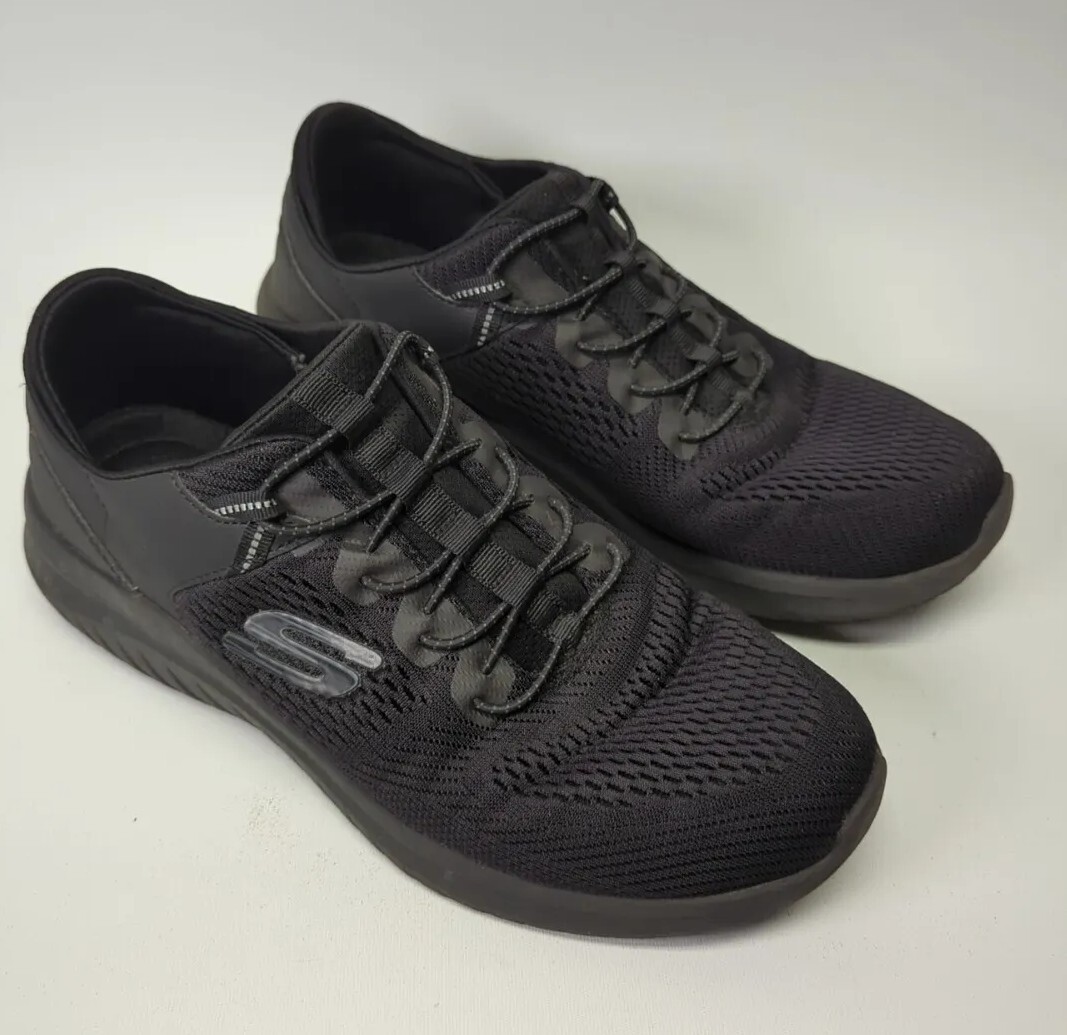 Skechers Ultra Flex‎ 2.0 Athletic Sneaker #56290 Charcoal Black Men\'s Size 13 MEN main image 4