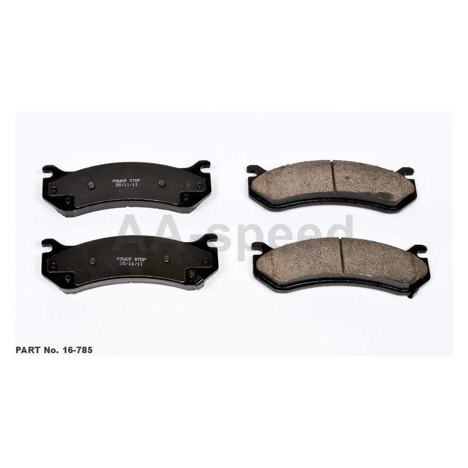 Brake Pads and Rotors Kit Fits GMC Yukon XL 1500 5.3L 2006 2005 2004 2003 - Imagem 2 de 4