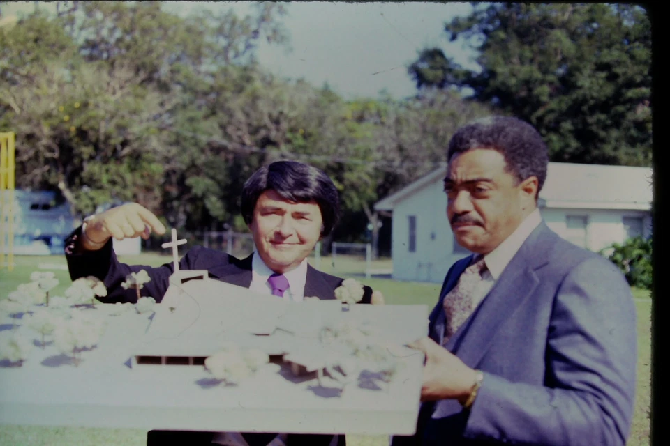 Vintage Photos Slides Building of Rolling Hills Community Church ROBERT SCHULLER - Image 2 of 4