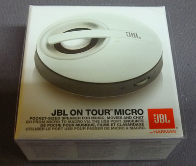 JBL ON TOUR MICRO PORTABLE IPOD IPHONE IPAD MP3