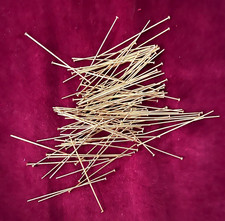 2" pozłacane szpilki na głowę - ilość 200