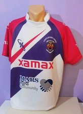 Castleford tigers ladies rugby union Match Issue Shirt Jersey XL 