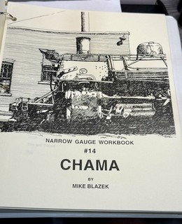 OOP Sn3 HOn3 Narrow Gauge Workbook #14 Chama by Mike Blazek