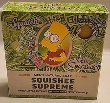 Dr. Squatch Limited Edition Bar Soap Squishee Supreme Medium Grit 5oz Simpsons