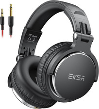 Wired Headphones, over Ear Headphones for Studio Monitor/Mixing DJ