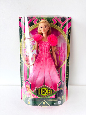WICKED MOVIE ARIANA GRANDE GLINDA SINGENDE MUSIKALISCHE MODEPUPPE MATTEL NEU IM KARTON