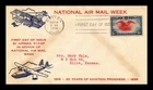 DR JIM STAMPS US COVER NATIONAL AIR MAIL WEEK FDC SCOTT C23 DAYTON OHIO