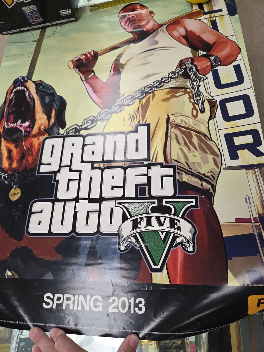 希少 グランド セフト オート Grand Theft Auto 販促ポスター 希少