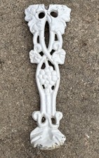 Vintage Cast Aluminum Grape Vine Leg Table Chair Bench Parts Garden Replacement