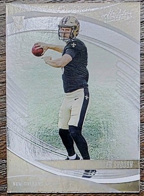 2025 Panini Absolute Tyler Shough RC Color Match Foil- NEW ORLEANS SAINTS 