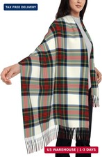 Scarf for Women, Plaid Winter Shawl, Soft Cashmere Feel Large Blanket Scarf, Coz