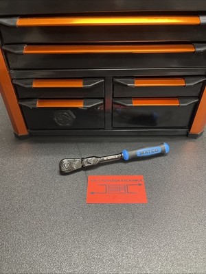 NEW! Matco Tools Black Nickel AFR68NLFB 1/4” Locking Flex Head