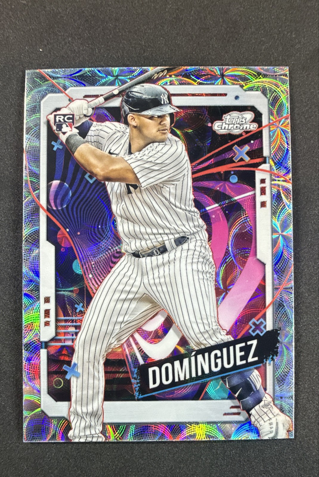 2024 Topps Cosmic Chrome - Jasson Dominguez #89 Nucleus Refractor (RC)