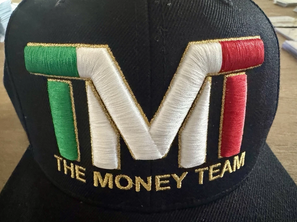 Mayweather - The Money Team - Mexico - The Classics - Snapback - Black Green UV - Image 2 of 4
