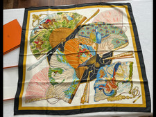 Hermes Silk Scarf Brise de Charme Enchanting Breeze with Box