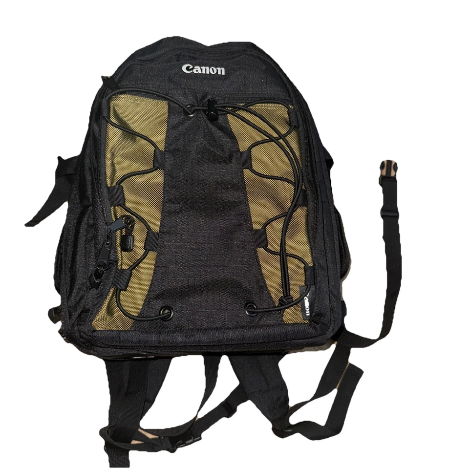 Mochila para equipo de cámara grande Canon con secciones de almacenamiento ajustables S7 Foto 3 de 4