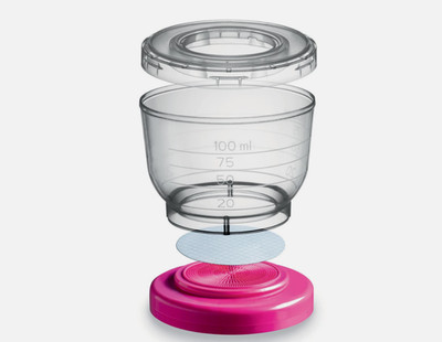 Millipore EZ-Fit  Filtrationseinheiten 0,45μm, 100 ml 48 Stück