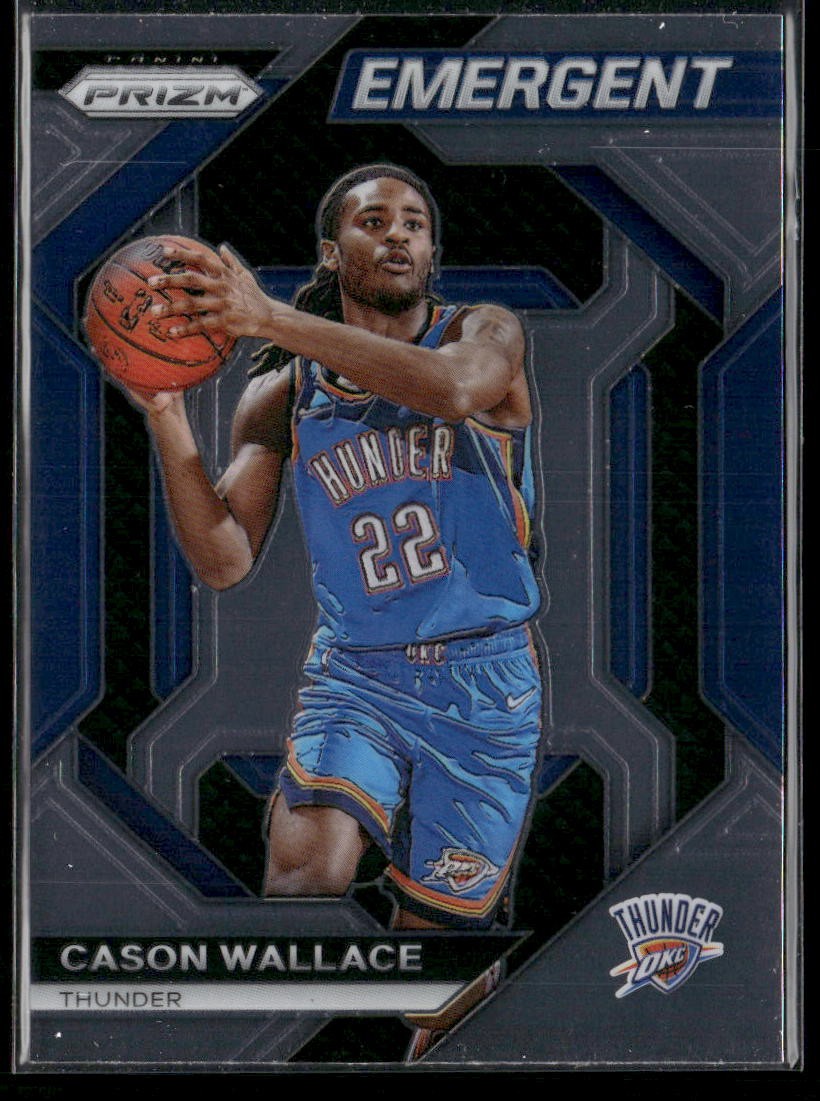 2023-24 Panini Prizm #29 Cason Wallace Emergent