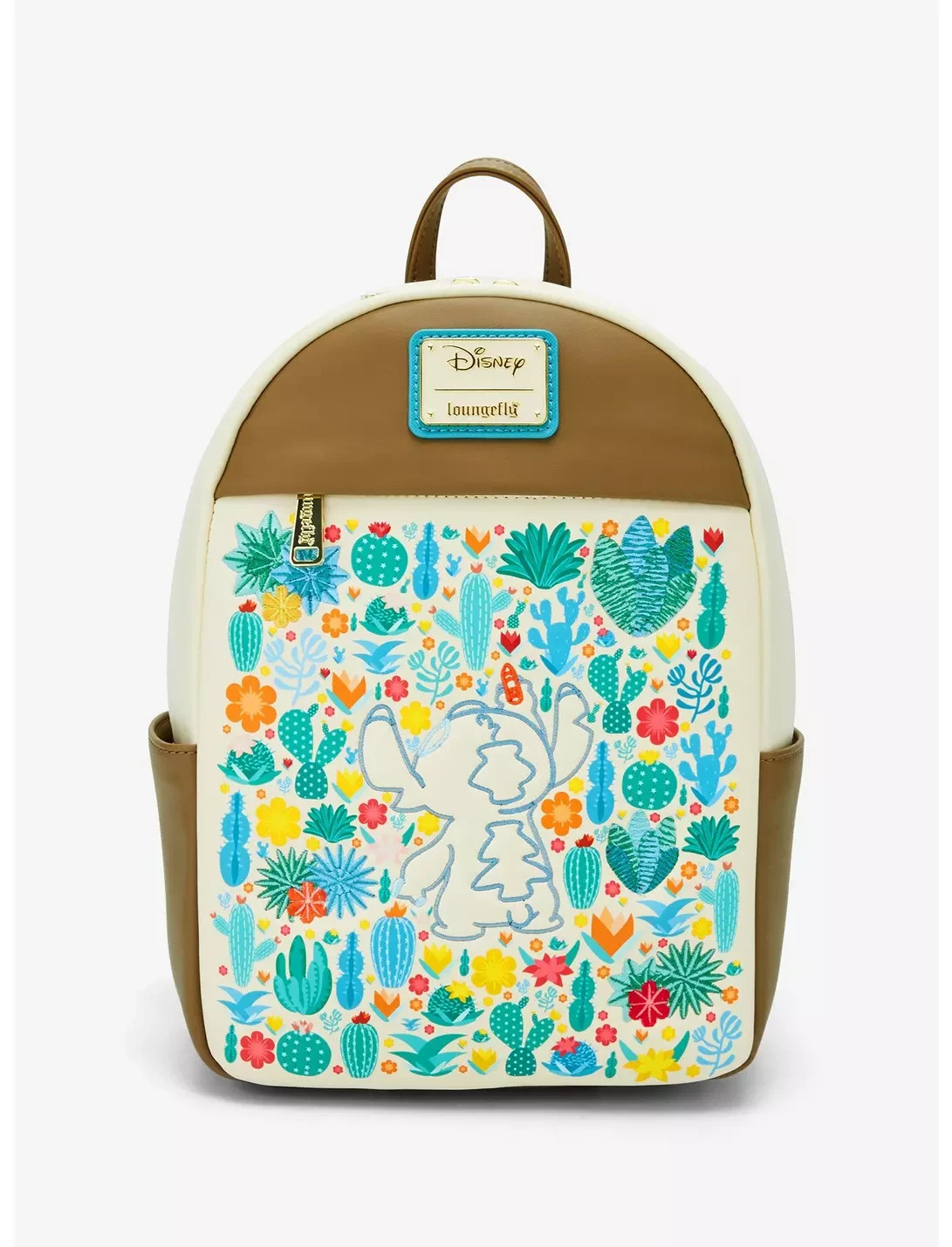 Loungefly Disney Lilo & Stitch Cacti Embroidered Mini Backpack