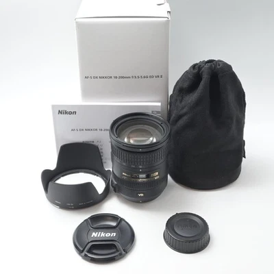 Objectif Nikon AF-S DX NIKKOR 18-200mm f/3.5-5.6 G ED VR II[Near Mint]#6181 - Photo 1/4