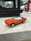 Matchbox 1969 Camaro SS 396 - Hot Orange - Vintage 1/64 Real Rider Wheels