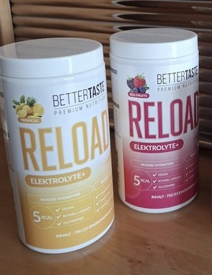 Reload Elektolyte + von Bettertaste Geschmacksrichtung Tropical MHD 02/2028