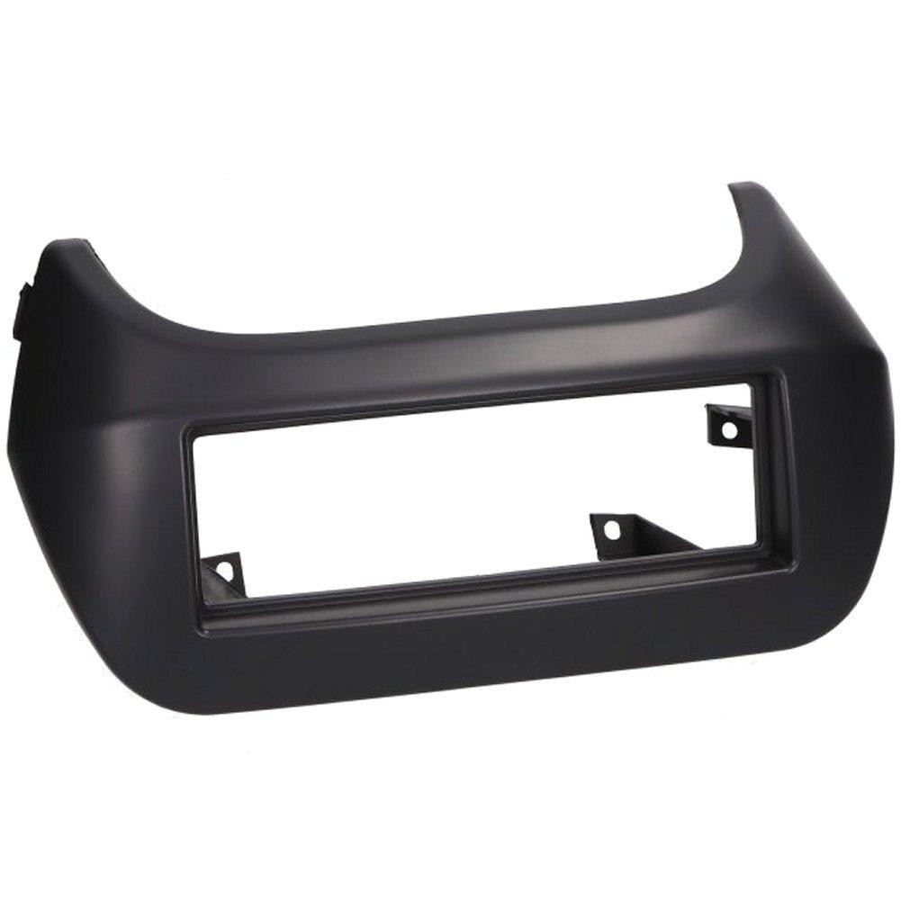 Cadre autoradio 1DIN finition premium noire pour console Citroen Nemo ap09