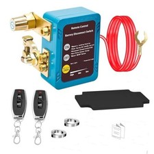 Smart Battery Disconnect Switch 12V 240A - Remote Kill Switch Side Installation