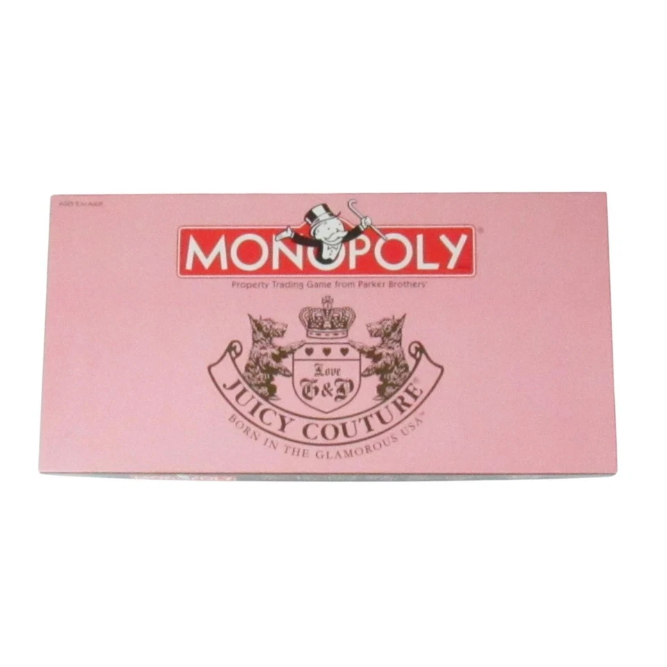 Juicy Couture Monopoly 'Born In The Glamorous USA' Collectors Board Game Complet - Image 2 of 4