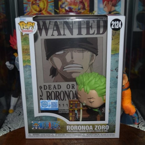 One Piece - Roronoa Zoro Wanted Poster Exclusive Funko Pop Collectible Figure