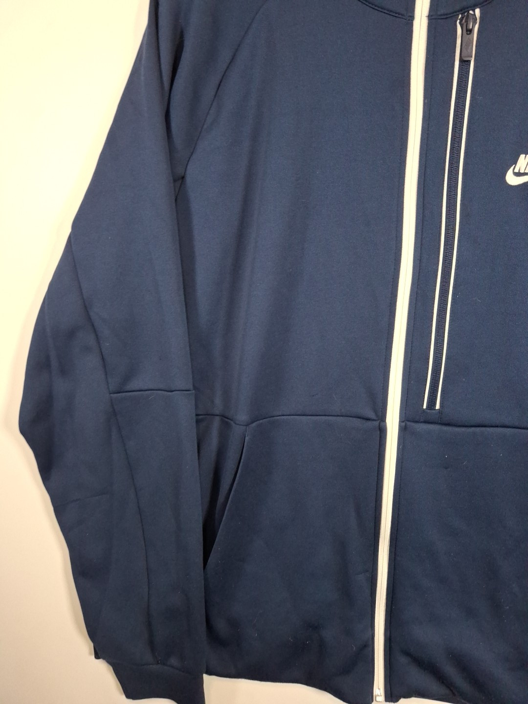 SACAI X NIKE Giacca Nike Sportswear Tribute uomo taglia XXL blu navy notte full zip N98