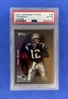 2005 Topps Draft Picks and Prospects Tom Brady Chrome #45 PSA 6