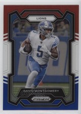 2023 Panini Prizm Red White & Blue Prizm David Montgomery #97 1ce5