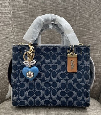 Coach Rogue Bag 25 In Signature Denim New With Tags Authentic | eBay