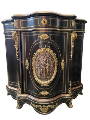  ️ Außergewöhnliches französisches Möbel Napoleon III. - 19. Jh. - vergoldet...