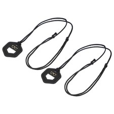 2 Pcs Glasses Holder, Eyeglasses Chain Holder for Men and Women, Black