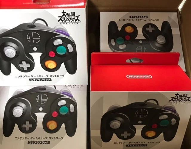 Nintendo Switch GameCube Controller Smash Black Adapter Tap Official Japan NEW - Image 3 of 3