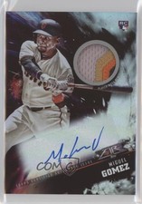 2018 Topps Fire 2/25 Miguel Gomez #FAP-MG RPA Rookie Patch Auto RC
