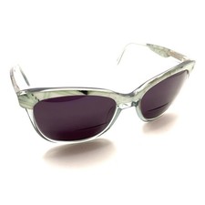 Vera Wang V285 Clear Green Rectangle Sunglass...