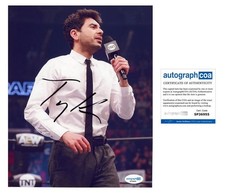 Tony Khan AUTOGRAPH Signed All Elite Wrestling AEW Autographed 8x10 Photo B ACOA